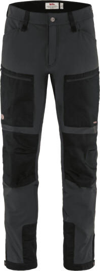 Fjellreven Men's Keb Agile Trousers Sort 46 (Long) Man