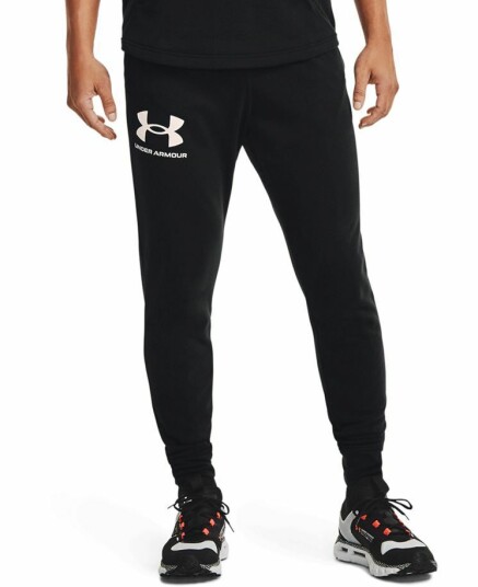 Under Armour Rival Terry Jogger Sort Sort male M