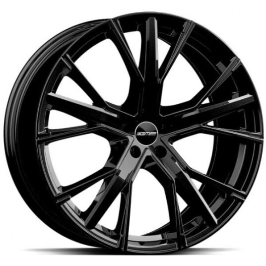 Gmp Gunner Glossy Black 10.5x21 5x112 ET43 B66.6