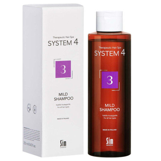 SIM Sensitive System 4 3 Mild Shampoo 250ml