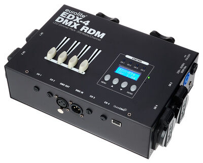 EuroLite EDX-4 DMX RDM LED-Dimmerpack