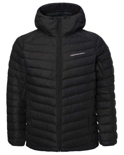 Peak Performance Frost Down Hood Jacket M Black Artwork (Storlek XXL)