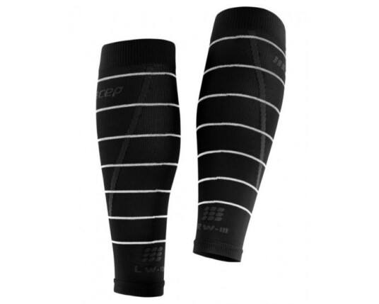 CEP Reflective Compression Calf Sleeves IV=LÆG:39-44CM