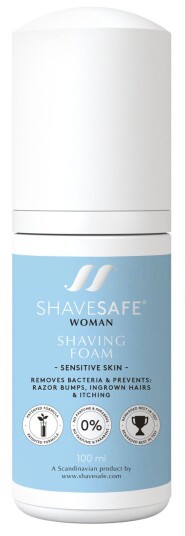 ShaveSafe Barberskum Sensitiv hud 100 ml