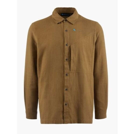 Klättermusen Helheim LS Shirt M's Olive/Juniper Green L