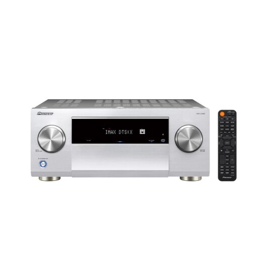 Pioneer VSX-LX505 Hjemmekinoreceiver 9.2 kanaler. WiFi, 8K, ATMOS - Sølv