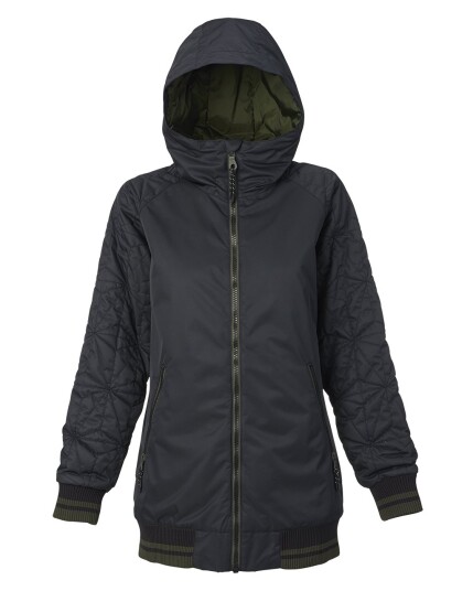 Burton Mossey Maze Jacket W True Black (Storlek S)