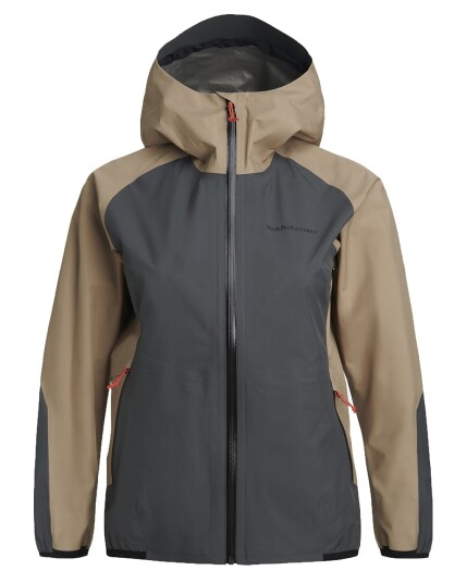 Peak Performance Pac Jacket W Deep Earth/True Beige (Storlek XS)