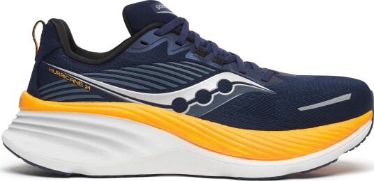 Saucony Men's Hurricane 24  Navy/Peel 46.5