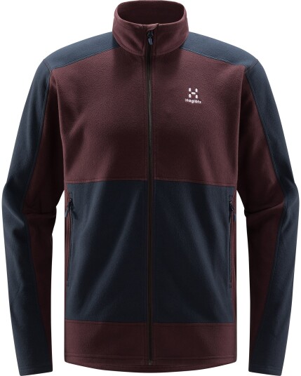 Haglöfs Buteo Mid Jacket M Tarn Blue/Burgundy Brown (Storlek XXL)