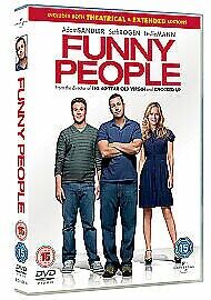 Funny People DVD 2011 Adam Sandler, Apatow DIR cert 15  English Brand New