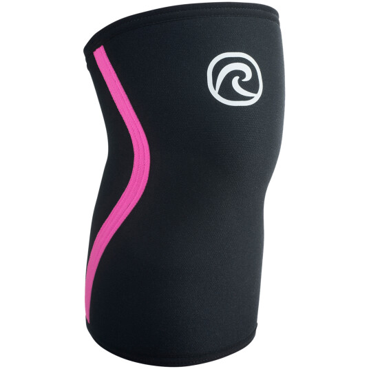 Rehband RX Knee Sleeve 7mm, knestøtte senior XL Black/Pink