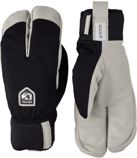 Hestra W.S. Wool Terry Split Mitt Black 9