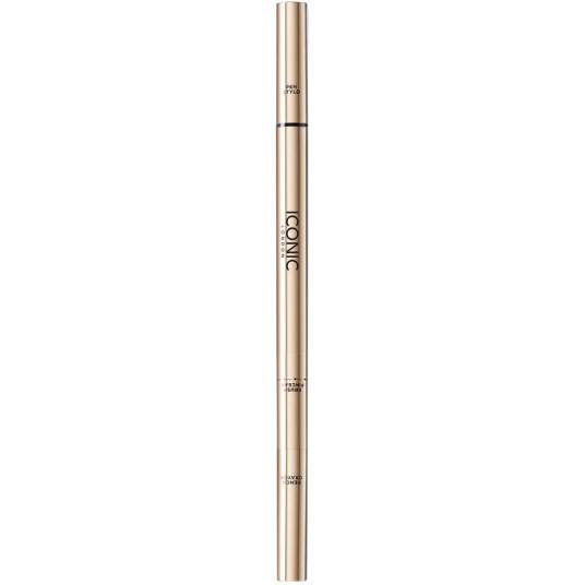 ICONIC LONDON Triple Precision Brow Definer, Black Brown