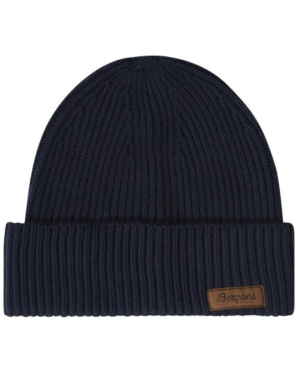 Bergans Nordmarka Merino Beanie Navy Blue