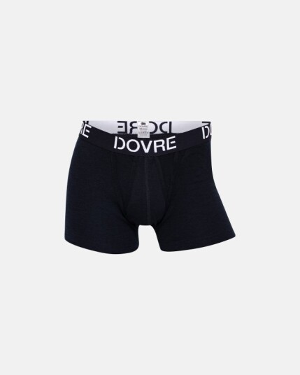 Boxer Gylf | 100% merino ull | Svart