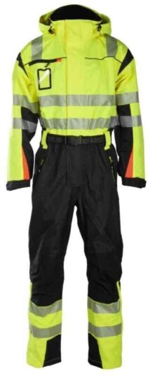 BS Halten Extreme Skalldress, HiVis kl.3 Unisex, Str. 2XL, Gul/Sort