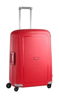 Samsonite S'Cure hard medium koffert 69 cm/79L Crimson Red