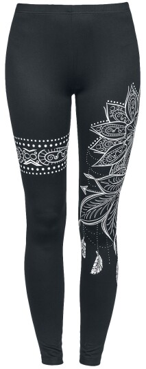 Gothicana by EMP - Goth Leggings - Built For Comfort - S til XXL - Damer - svart