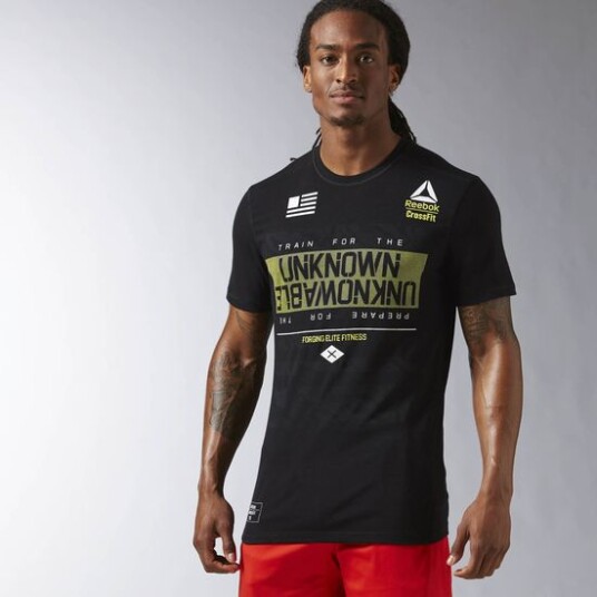 Reebok Men Crossfit Burnout Tee - M