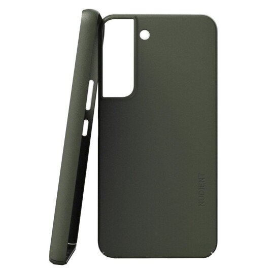 Nudient Thin Case V3 Samsung Galaxy S22 Deksel - Pine green