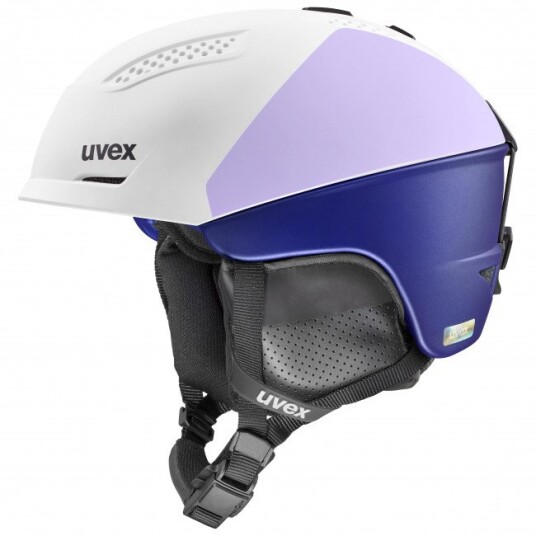 Uvex Ultra Pro, Skihjelm, Dame, White/Cool Lavender Matt