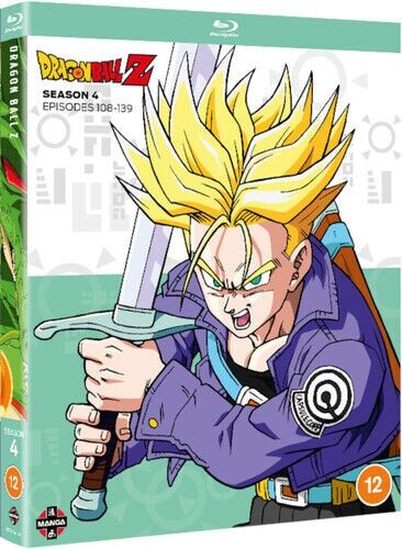 Dragon Ball Z: Season 4 Blu-ray 2021 Tadayoshi Yamamuro cert 12 4 discs