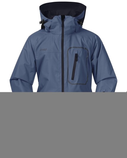 Bergans Knyken Insulated Youth Jacket Fogblue/Dk Navy (Storlek 140)