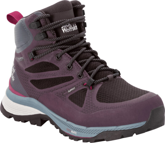 Jack Wolfskin Women's Force Striker Texapore Mid Lilla 36 Woman