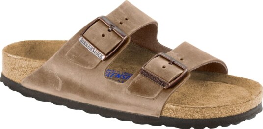 Birkenstock Men's Arizona Soft Footbed Regular Brun 44 Man