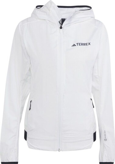 Adidas Women's Terrex Xperior Windweave Wind Jacket L White