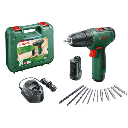 BOSCH DRILL EASYDRILL 1200 12V 2X1,5AH