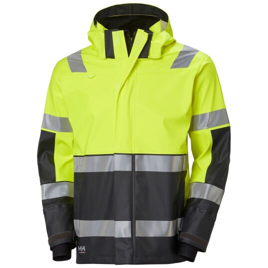 HH Workwear Workwear Helly Hansen Alta Hi Vis Vanntett Regnjakke XXXL