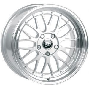 INFINY R1 Light Silver Machined Lip 9.5x19 5x112 ET35 B73.1