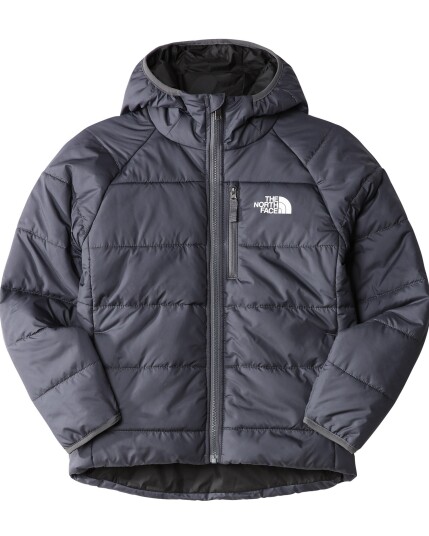 The North Face Reversible Perrito Jacket Girl Vanadis Grey (Storlek XS)