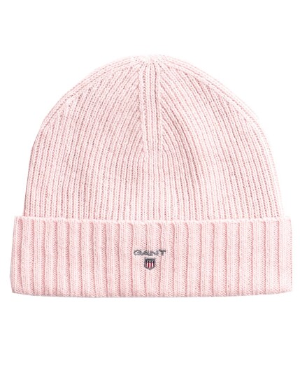 Gant Wool Lined Beanie Light Pink