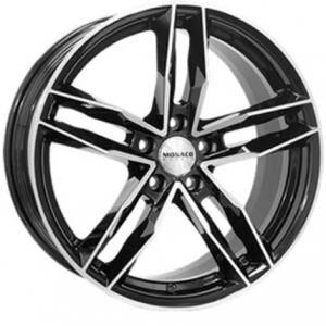 Monaco RR8M Gloss Black  Polished 8x18 5x112 ET45 B66.5