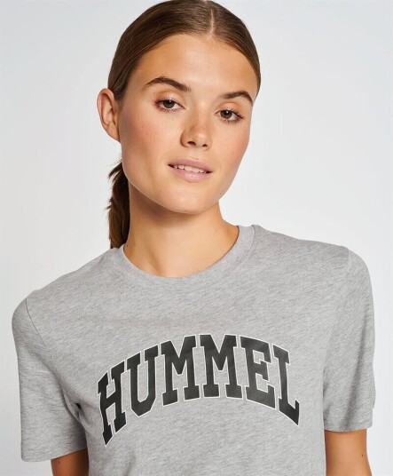 Hummel Gill Loose T-Shirt Grå S