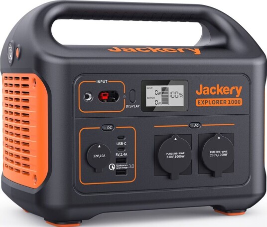 Jackery Explorer 1000 strømstasjon