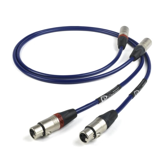 Chord Clearway 1XLRF to 2XLRM split 0,5m Signalkabel XLR - Y-ledd for bi-amping