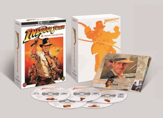 Indiana Jones - The Complete 4 Movie Collection (Blu-ray + 4K Ultra HD)