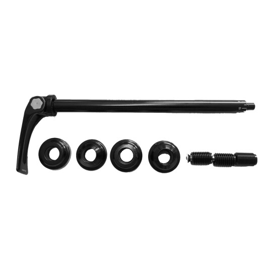 Hamax 12mm thru axle, universal bakaksel  STD BLACK