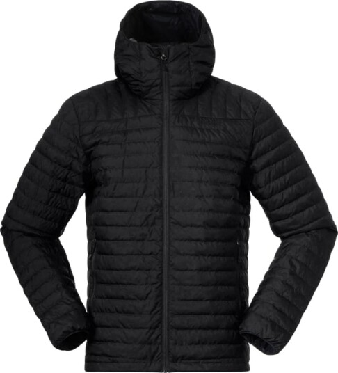 Bergans Men's Lava Light Down Jacket With Hood Sort XL Man