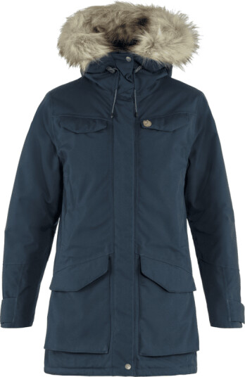 Fjellreven Women's Nuuk Parka L , Dark Navy