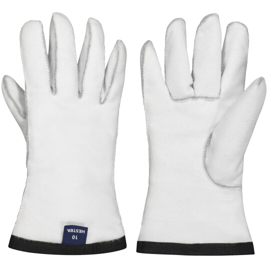 Hestra Alpine Glove Heli ski liner - 5 finger 22/23, linerhansker unisex 7 offwhite