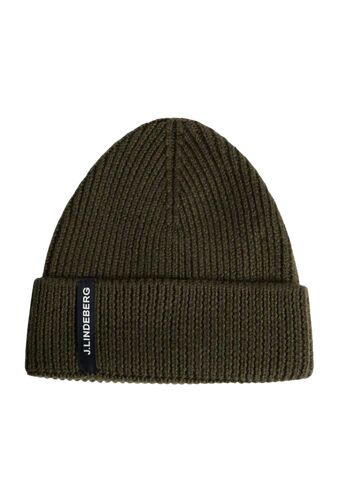 J.Lindeberg Juan Merino Beanie - Forest Green One Size