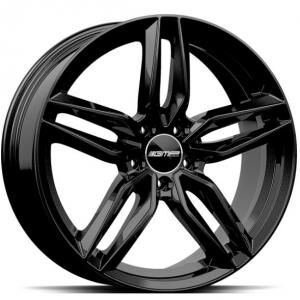 GMP Fasten Glossy Black 9.5x20 5x112 ET50 B66.6