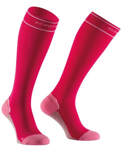 Zero Point Compression Hybrød Socks W Pink (Storlek 35-37)