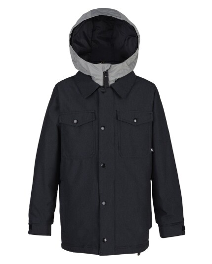 Burton Uproar Jacket JR Black Denim (Storlek XL)