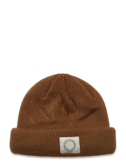 Clean Cut Copenhagen Hugo Beanie Brown Clean Cut Copenhagen BRONZE ONE SIZE